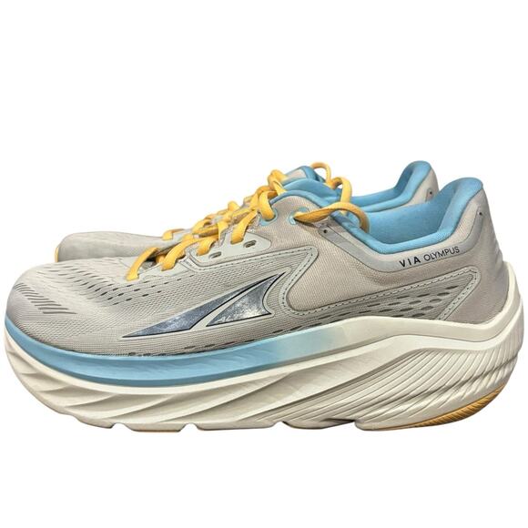 Altra Via Olympus Women's 8.5 Light Gray Running Shoes Sneakers (ALOA82CR224) - Picture 2 of 8